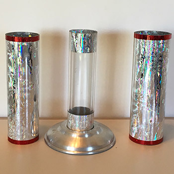 Small Crystal Silk Cylinder