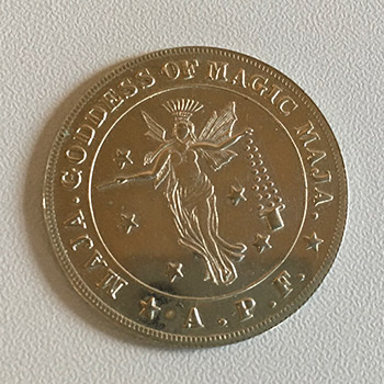 Maja Goddess of Magic Coin