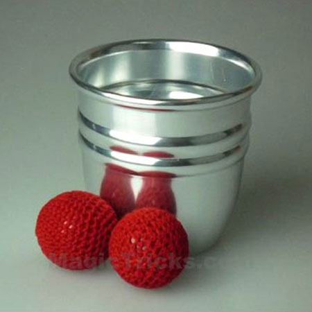 Aluminum Chop Cup Magic Trick