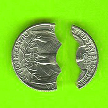 Bite Out Coin Precision
