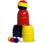 Color Cups and Balls Magic Trick