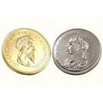 Gold and Silver Coin Trick