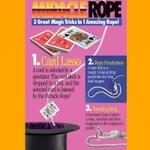 Card Lasso Miracle Rope Magic Trick