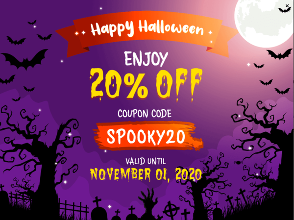 IHF's Halloween Sale: 20% Off Everything