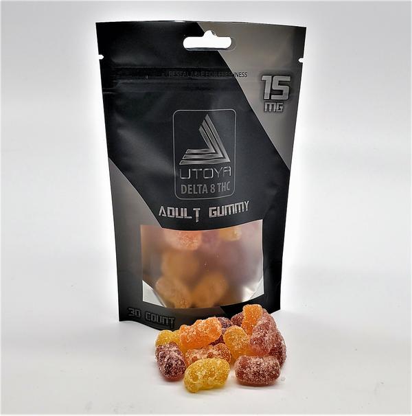 Delta 8 THC Organic & Vegan Gummy Bears - Buy 2 Get One FREE
