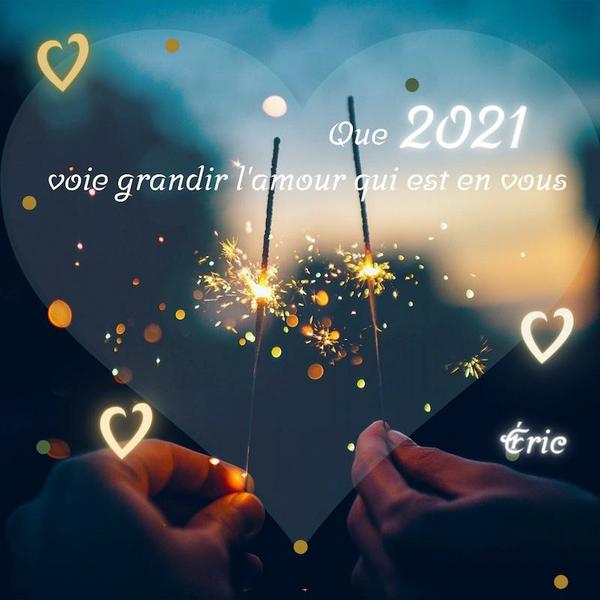 Meilleurs vœux pour 2021