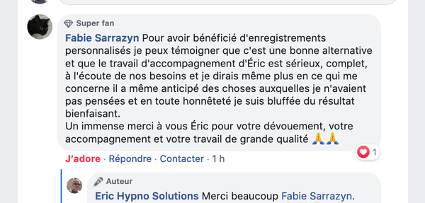 Témoignage de Fabienne
