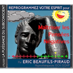 CD audio Maîtriser Les Pensées Négatives