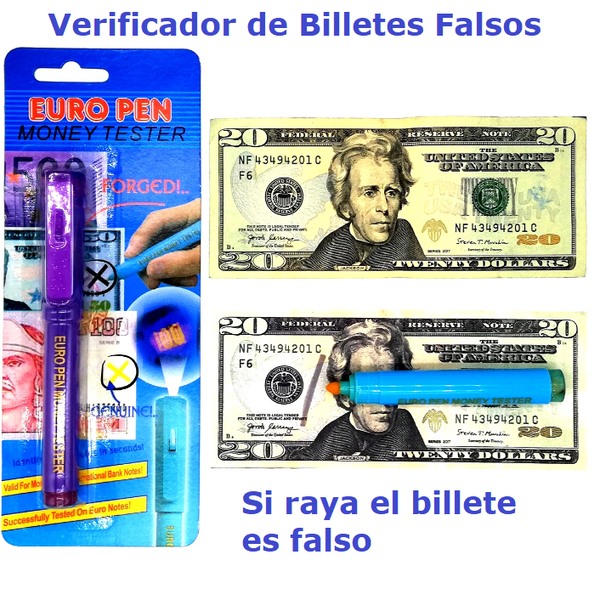 Verificador de billetes falsos