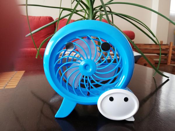 Mini ventilador recargable