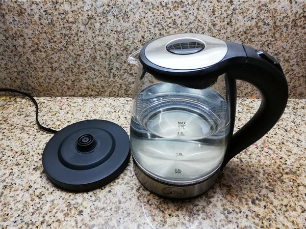 Jarra Eléctrica de vidrio  de 1.7 litros