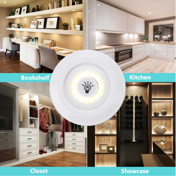 Luz led con control remoto