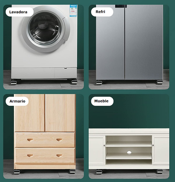 Soporte móvil para muebles