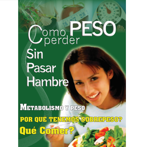 Libro digital Como perder peso sin pasar hambre