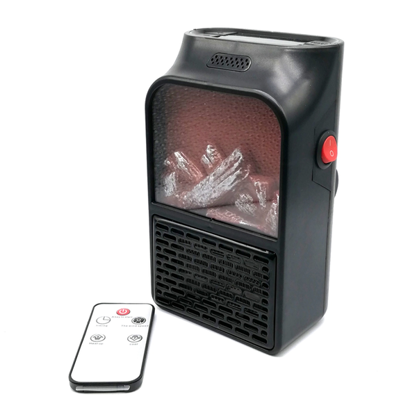 Calefactor con llamas