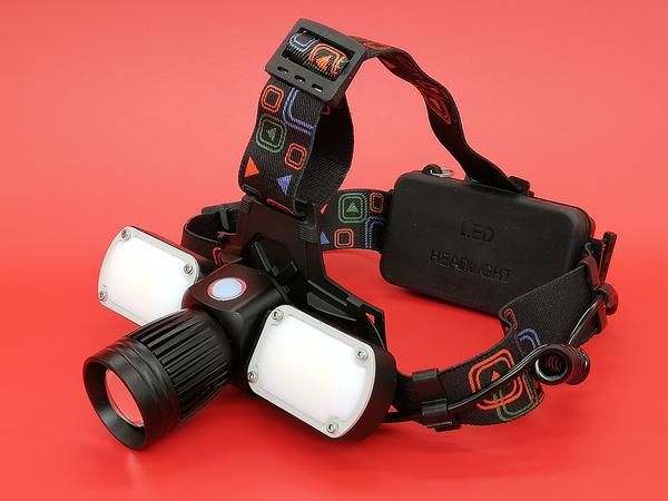Linterna de cabeza 3 en 1
