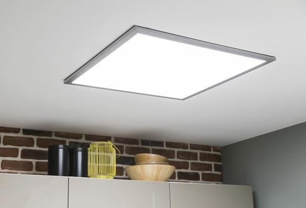 Panel de luz cuadrado