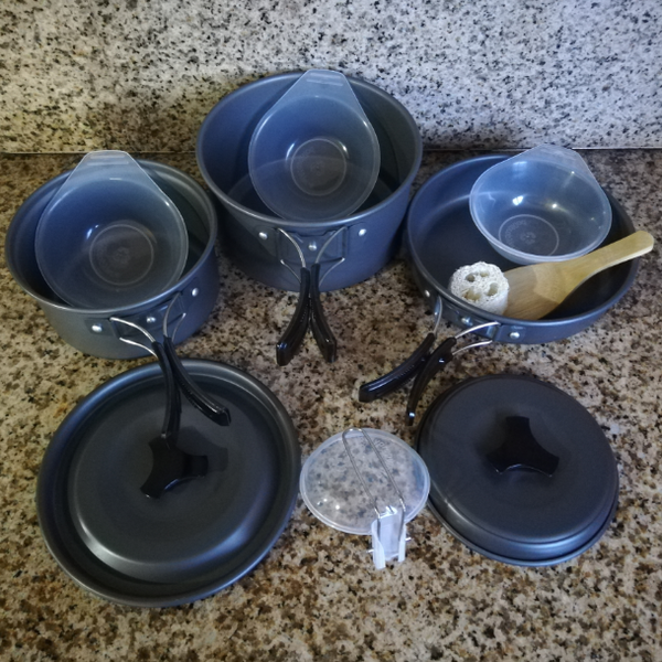 Set de cocina para camping