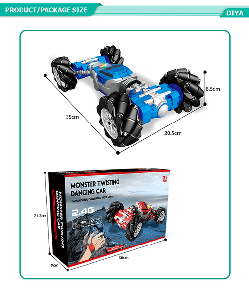 Monster Twisting Dancing Car