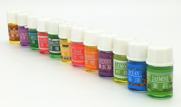 Kit con 12 esencias aromatizadoras