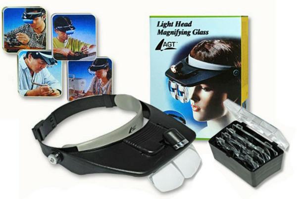 Lupas con sujetador de cabeza