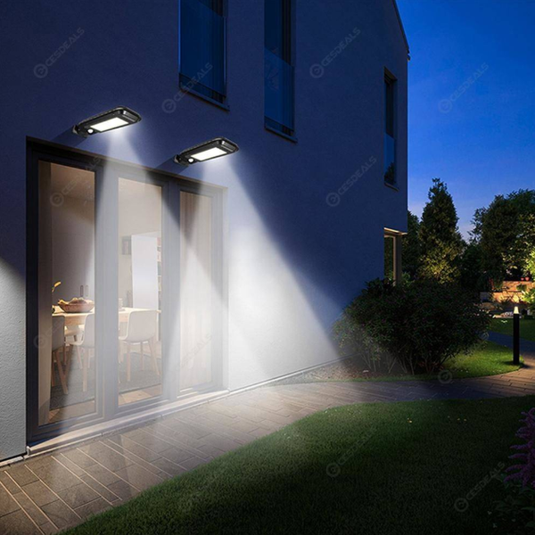 Lámpara solar con sensor de movimiento