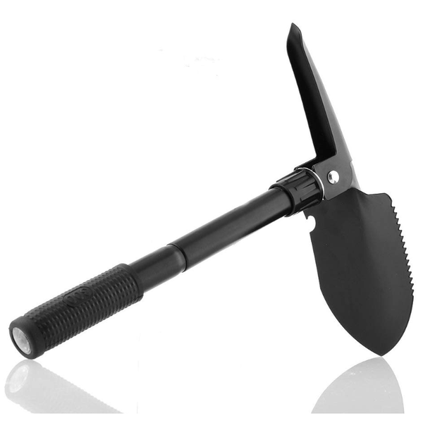 Mini pico y pala plegable