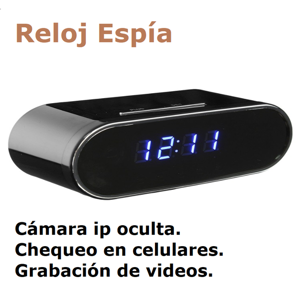 Reloj espía con cámara