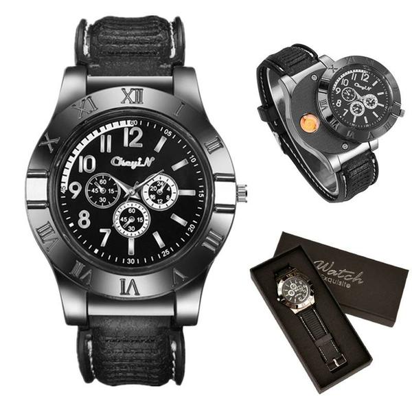 Reloj encendedor de cigarrillos