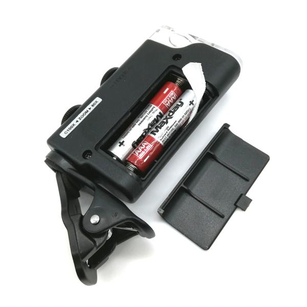 Microscopio de celular con clip