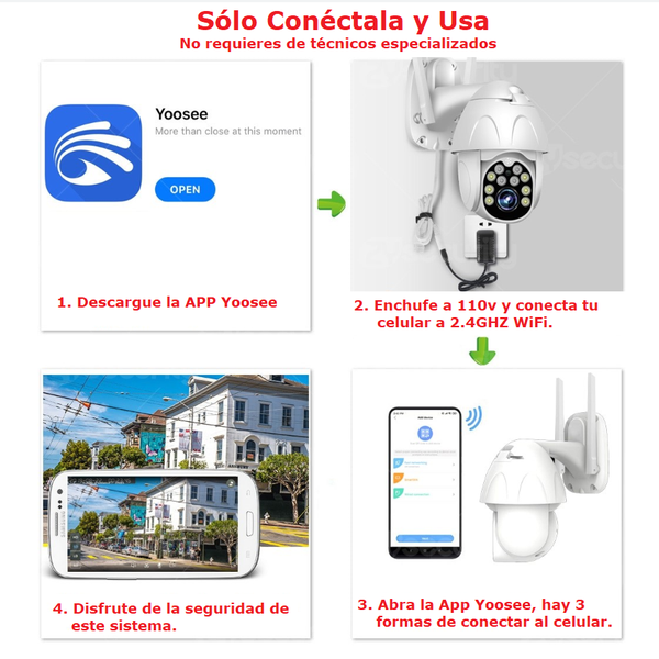 Cámara de vigilancia Yosee