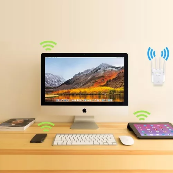 Router y repetidor de señal