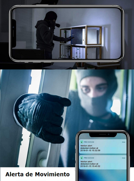 Botella con Cámara Espía