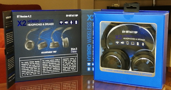 Headphones & speaker X2