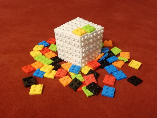 Cubo Rubix de bloques
