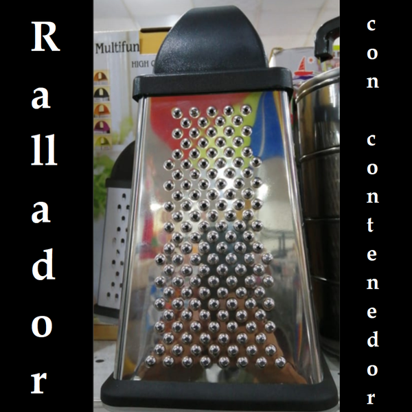 Rallador con contenedor