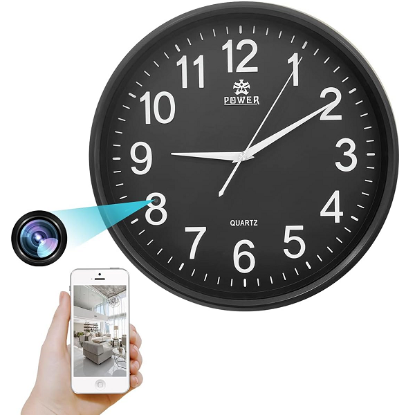 Reloj de Pared con Cámara Espía Wifi