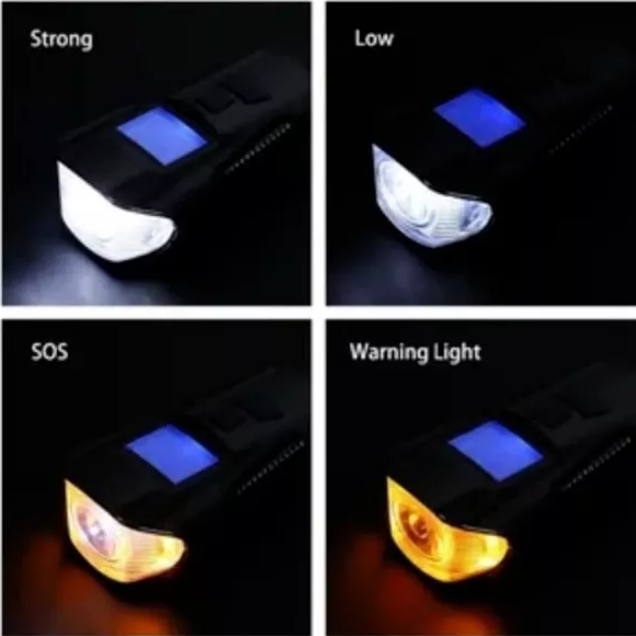 Linterna con pito para bici XA-585