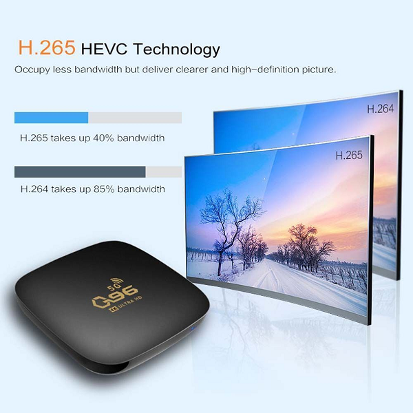 Tv Box Q96 5G 4K ULTRA HD
