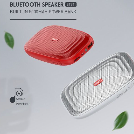 Parlante y Power Bank 5000 mAh