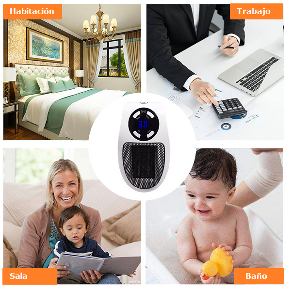 Mini calefactor portátil