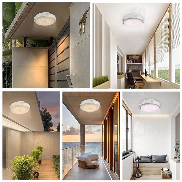 Lámparas Solares de Techo