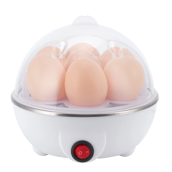 Hervidor de huevos al vapor transparente