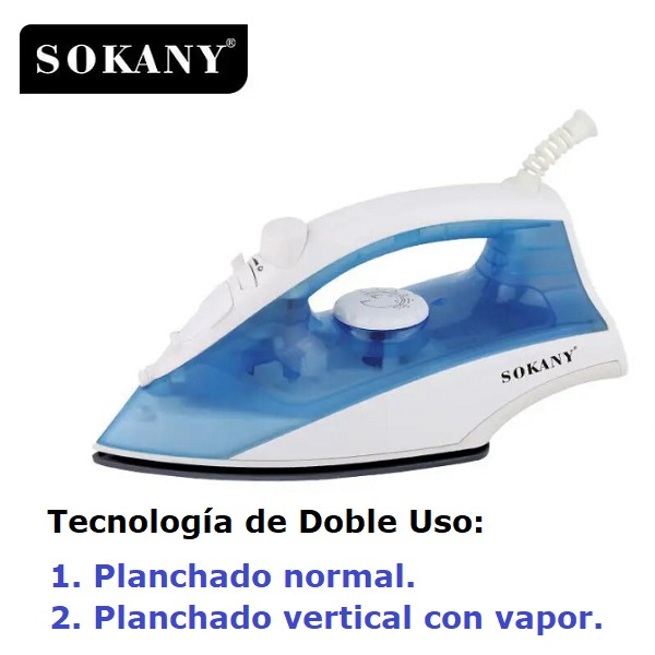 Plancha de Vapor Sokany ES-138A