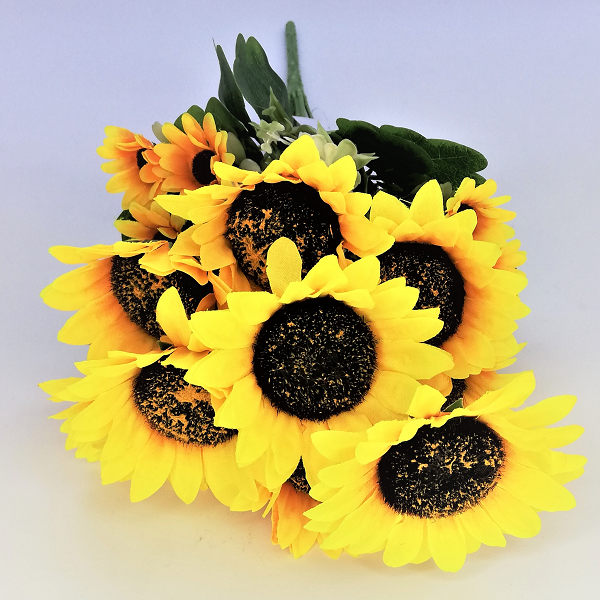 Girasoles artificiales decorativos