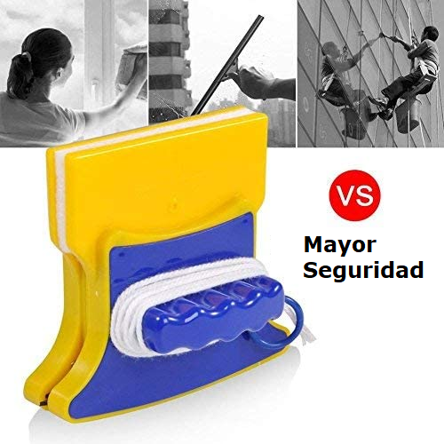 Limpia vidrios magnético