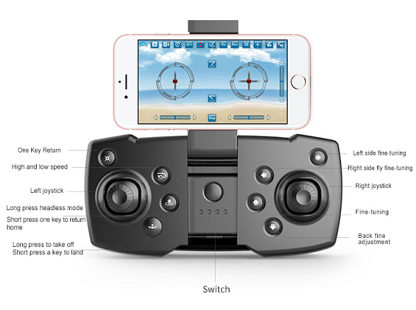Drone Domain 2 E-59 cámara HD