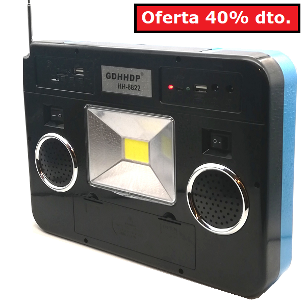 Generador solar portátil