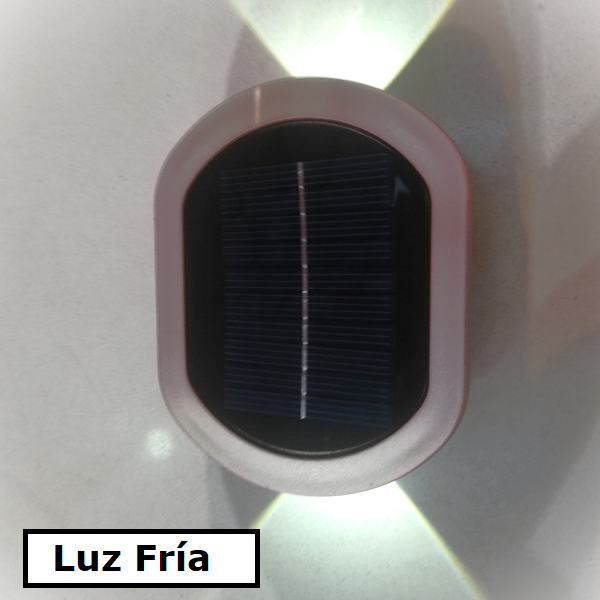 Lámpara Solar de Pared Doble Iluminación