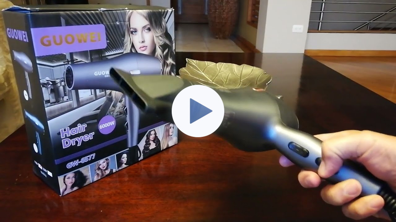 Secador de Cabello de 600w, Guawei GW-6577